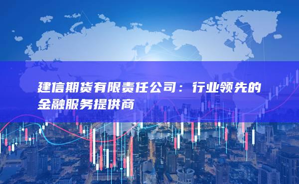 行业领先的金融服务提供商